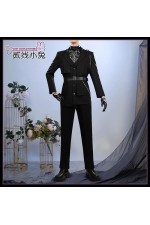 2XXT Cosplay Vtuber Virtual YouTuber Kuzuha Mafia Suit Cosplay Costume
